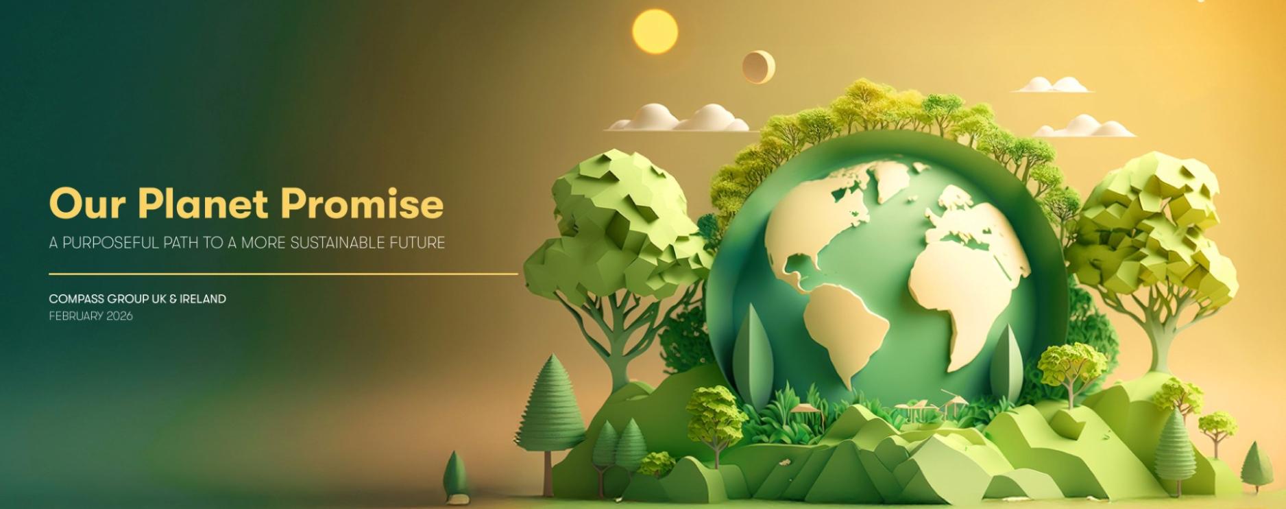 Compass Group publishes new sustainability strategy ‘Our Planet Promise’