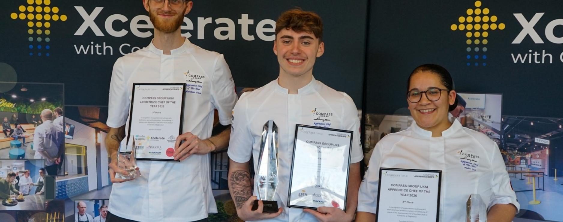 Compass Group names 2026 Apprentice Chef of the Year competition winner