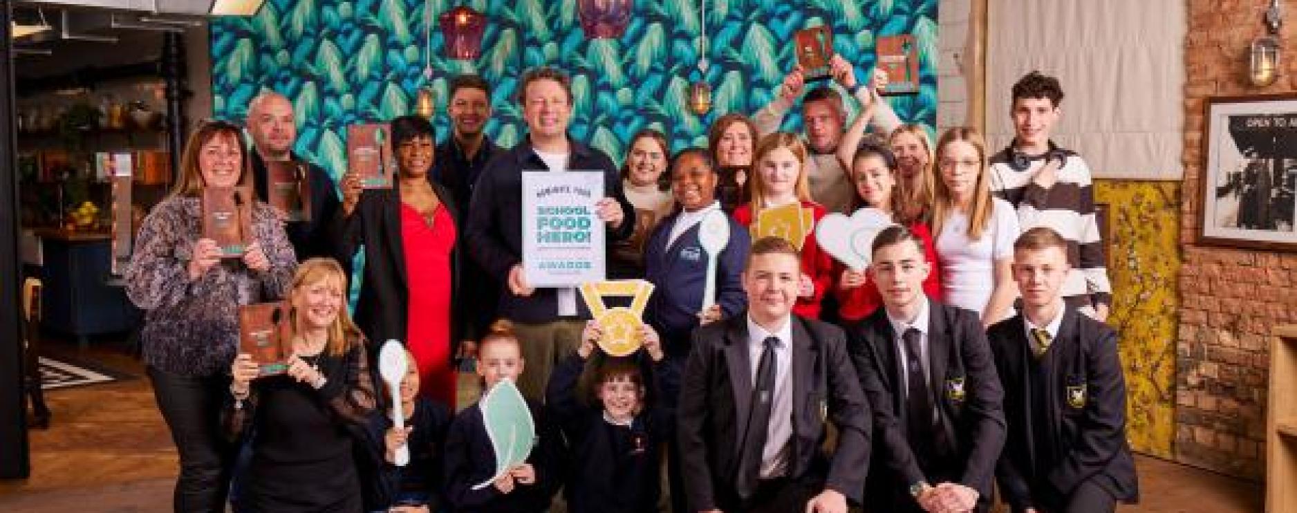 Jamie Oliver opens nominations for 2026 Good School Food Awards