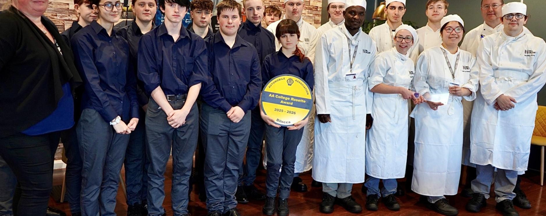 Hull College Catering & Hospitality Team celebrates double success