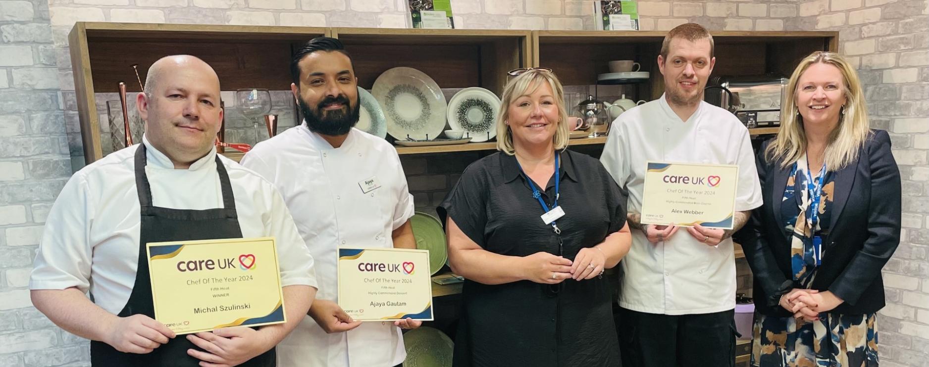 Care UK announces launch of Chef of the Year competition