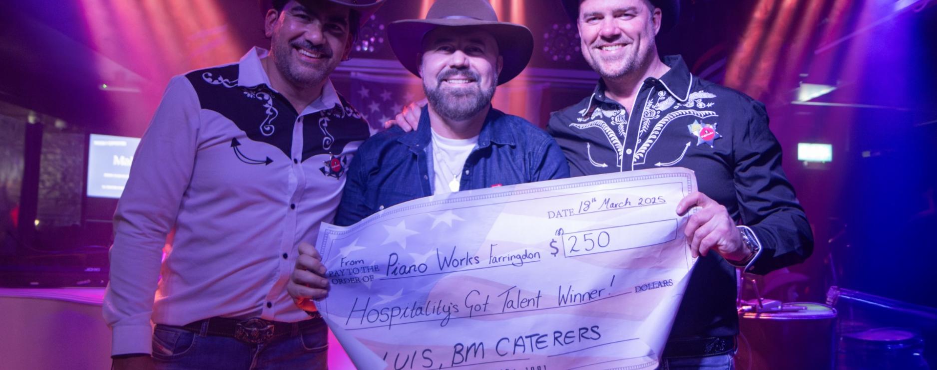 BM’s Luis Henrique Pires De Avila wins Hospitality’s Got Talent