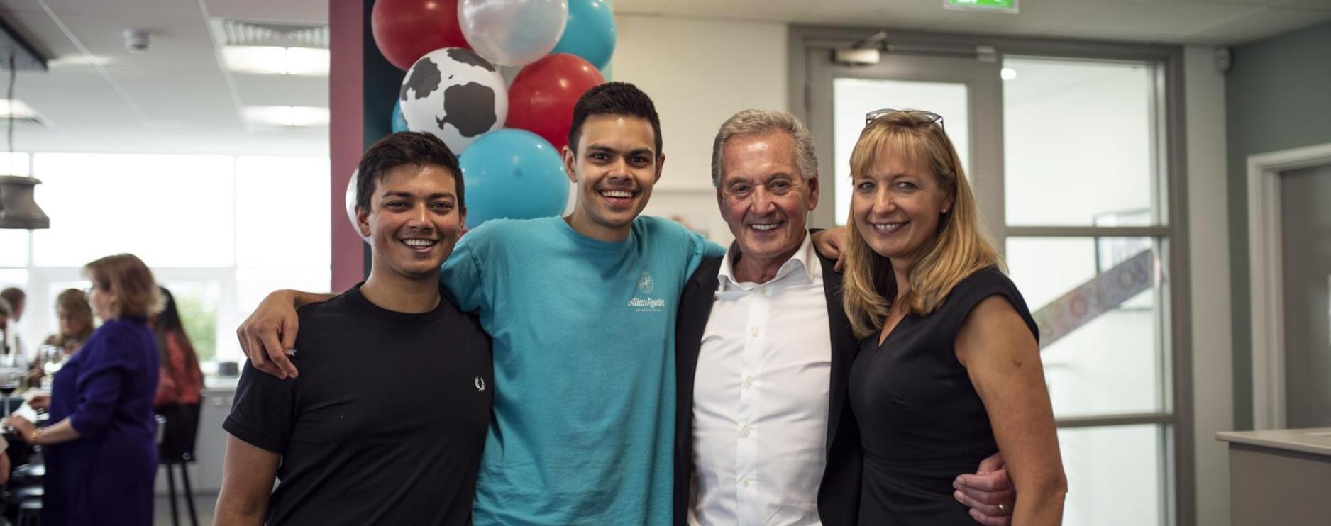 Allan Reeder gives back to team with Hospitality Action partnership