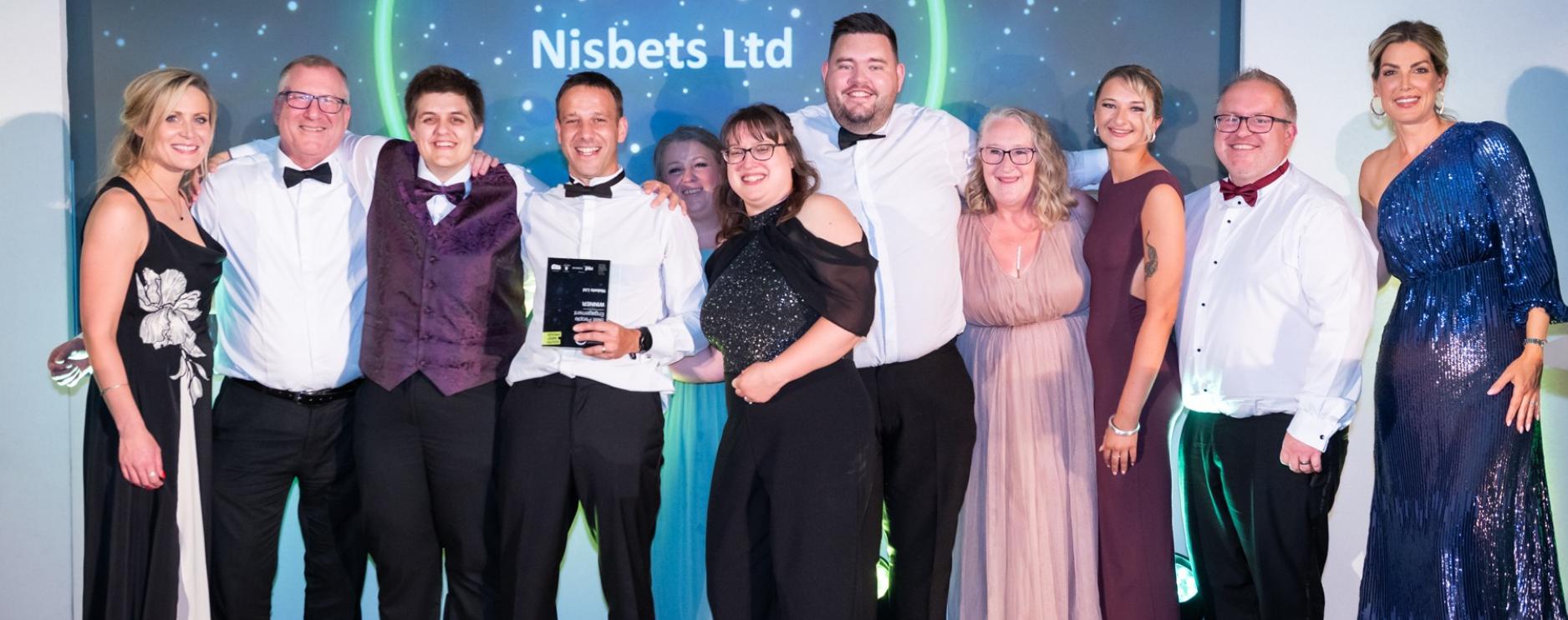 Nisbets wins 3 accolades at South West Contract Centre Awards 