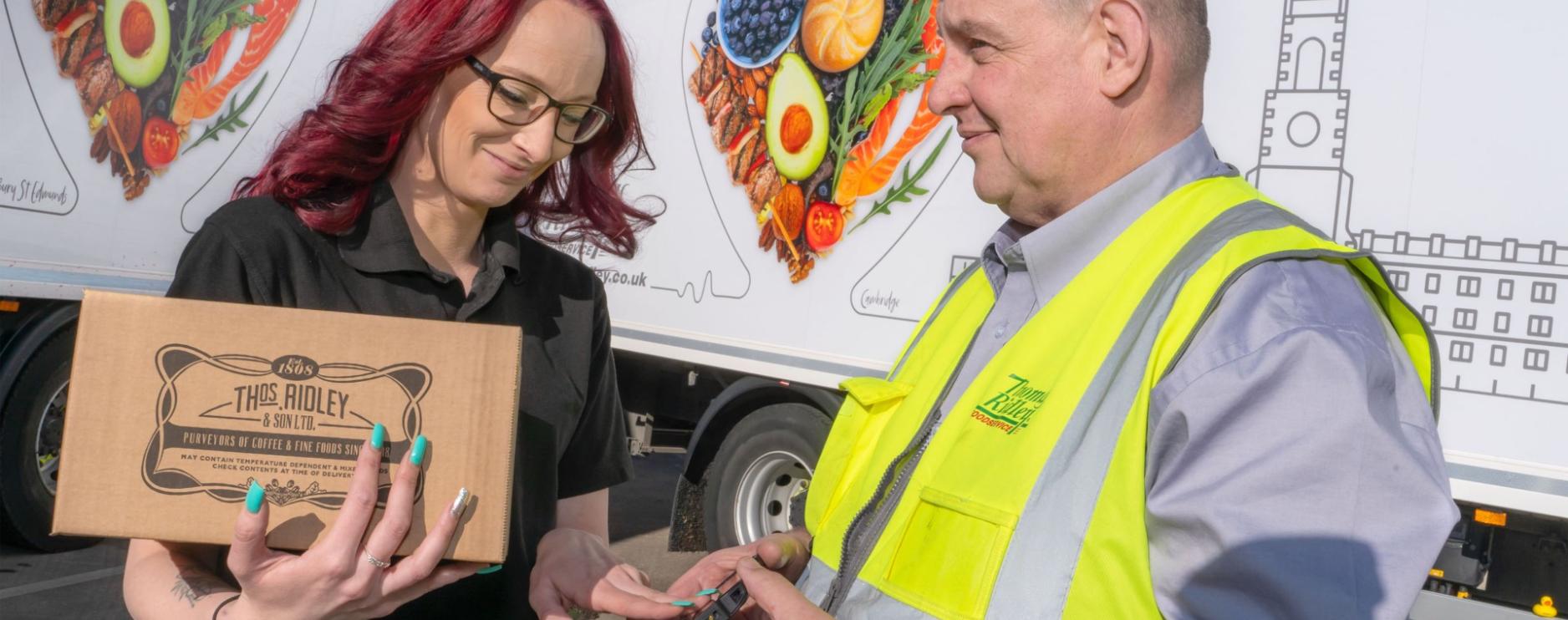 Thomas Ridley Foodservice streamlines deliveries with digital technology 