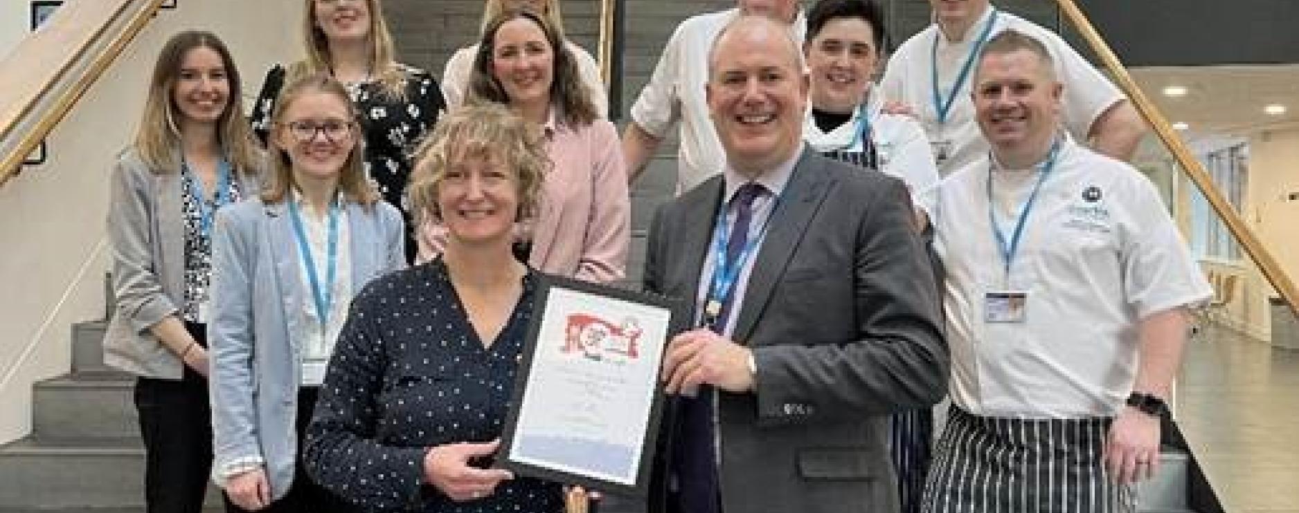 Caterlink achieves national acclaim for serving healthy school meals 