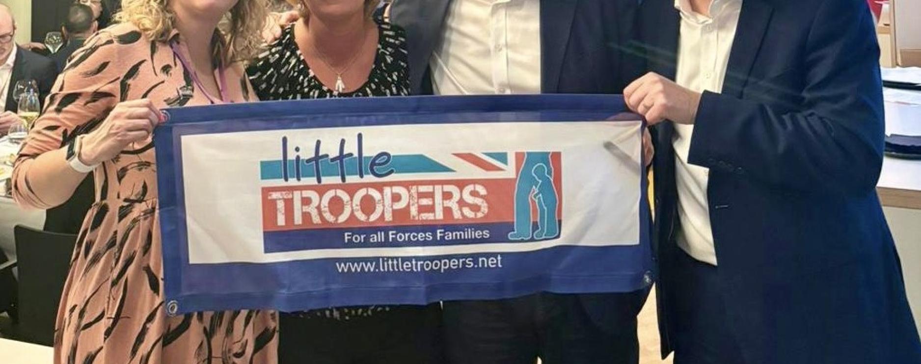 BM Caterers raises £7,500 for Little Troopers through supplier meet & greet 
