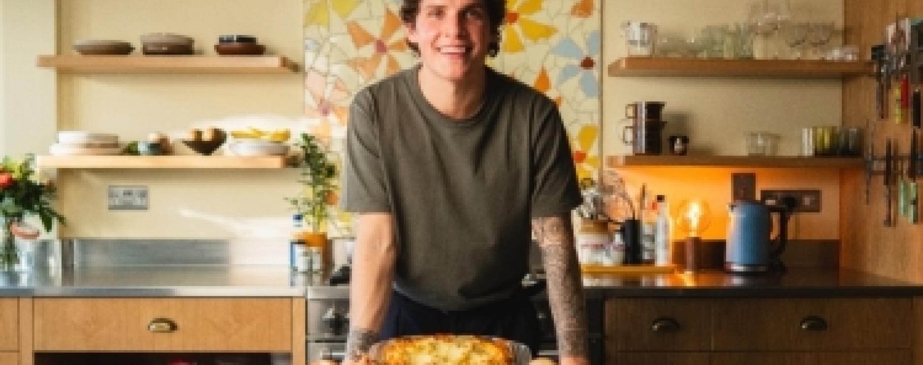 Author, low waste chef and campaigner Max La Manna