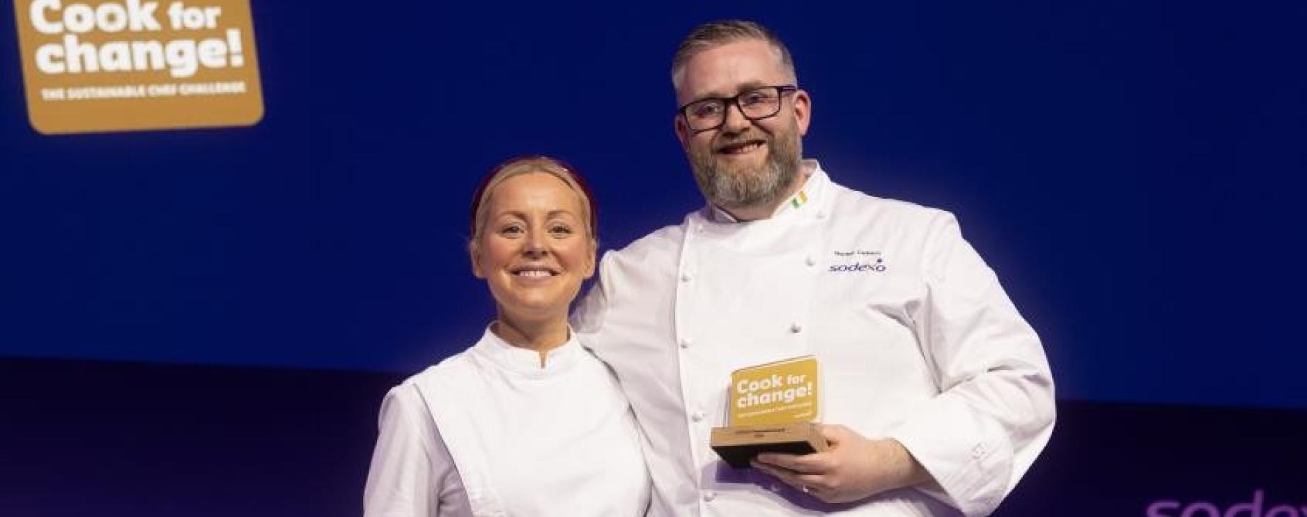 Gordon Carberry wins Culinary Innovation title at Sodexo global competition 