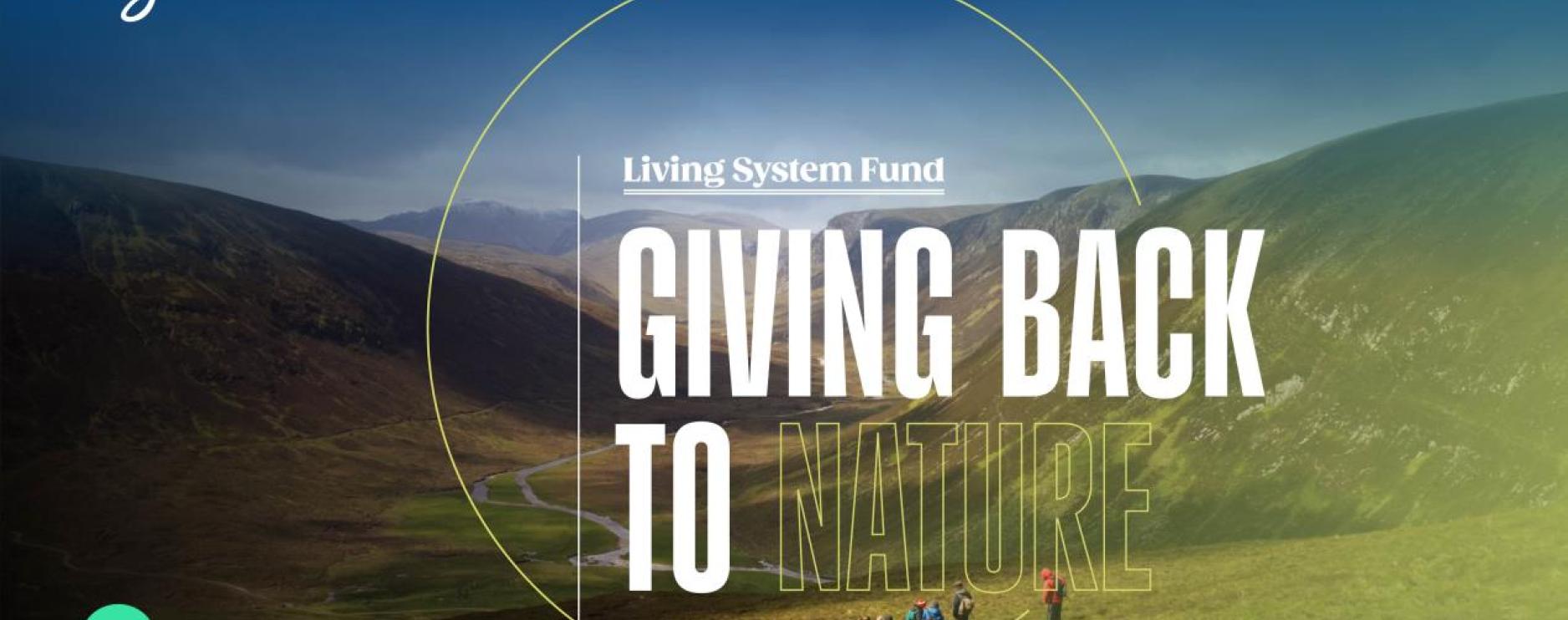 Levy gives back to nature with £500,000 ‘Living System Fund’ 