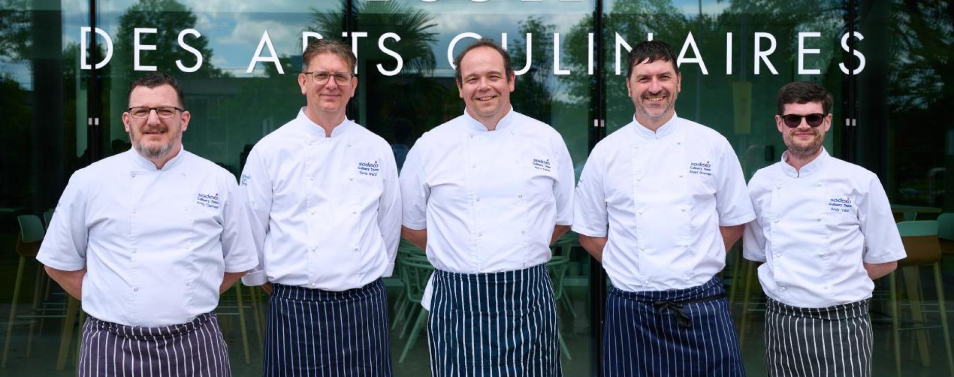 Fifteen Sodexo chefs attend global workshop at Lenôtre culinary school