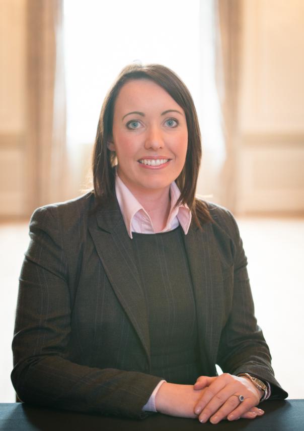 Linzi Purves, Sodexo account manager at The Open Golf