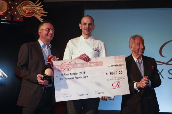 2018 Roux scholar, Martin Carabott