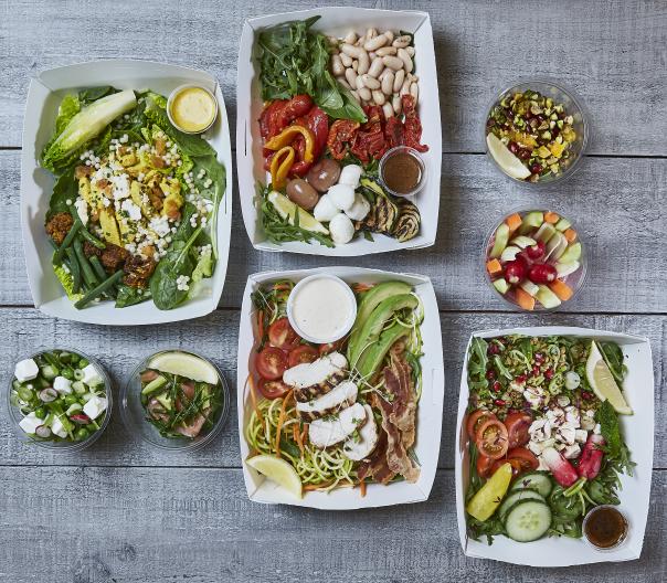 Compass partnered with Leon on a range of healthy salads and salad pots