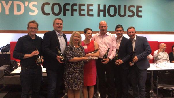 ACE Quiz winners Restaurant Associates quiz, catering, teams