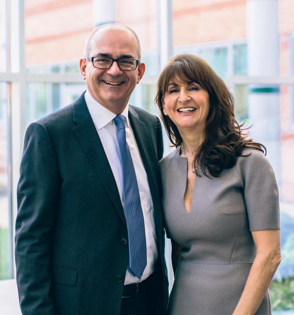 Con-founders Andrew Wilson and Carolyne Vale