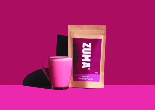 Zuma launch new organic beetroot powder 