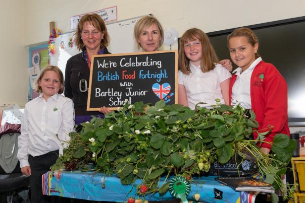Bartley School celebrating British Food Fortnight