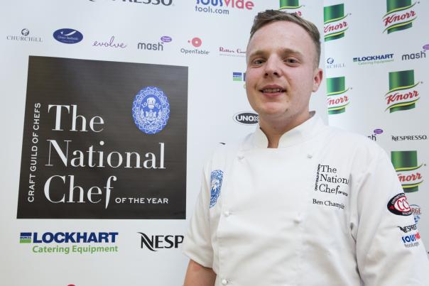 Ben Champkin announced as first chef to make NCOTY final Craft Guild of Chefs reveals finalists for NCOTY and YNCOTY 2018