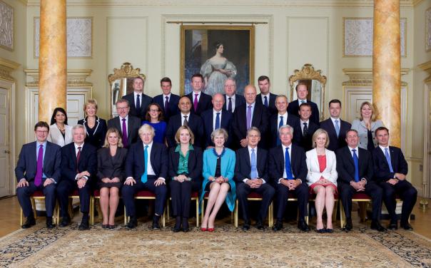 The cabinet Conservative Party pledges to end universal infant free school meals