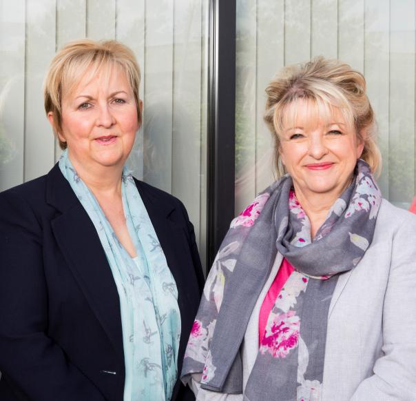 Company founders Caroline Blake and Shirley Edwards
