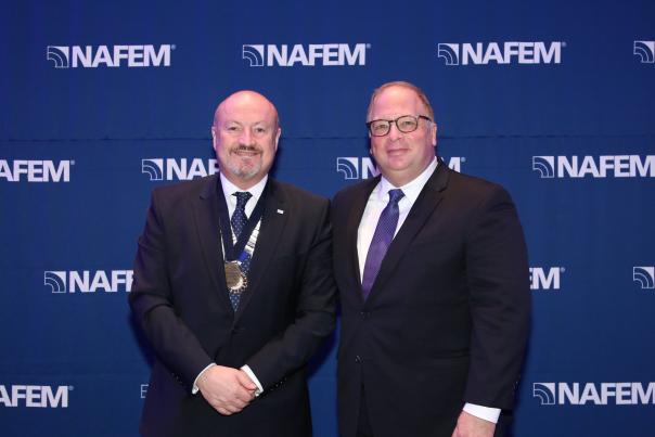 Glenn Roberts (left) with Kevin Fink at the Doctorate of Foodservice Awards Glenn Roberts (left) with Kevin Fink at the Doctorate of Foodservice Awards