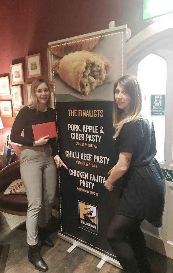 (L-R) 2018 winner, Tamzin Grebot