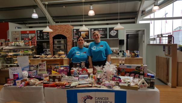 Instore's charity initiatives includes bake sales and raffles