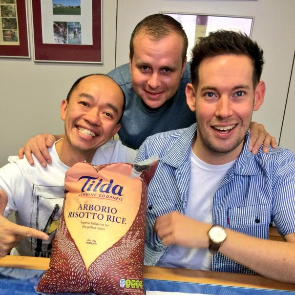 Danny Leung, James Garred and Tony Stuart