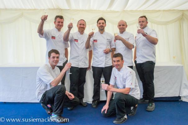 Charity Polo Day chefs