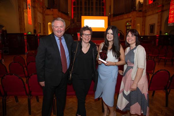 Wilson Vale and College Court celebrate award win