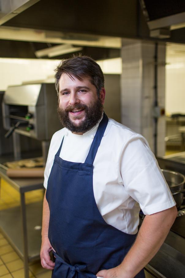 New head chef Michael Barnes