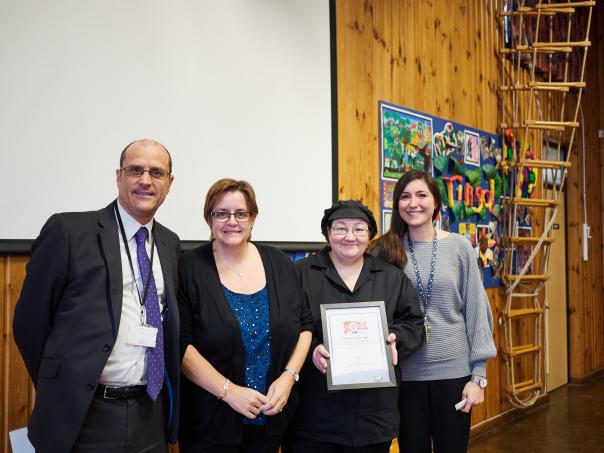 Paul Woodcock, Caron Longden, Vicky Bradshaw and Stephanie Mander