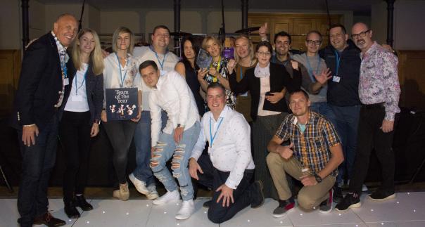 The team from the Financial Times team was named Team of the Year