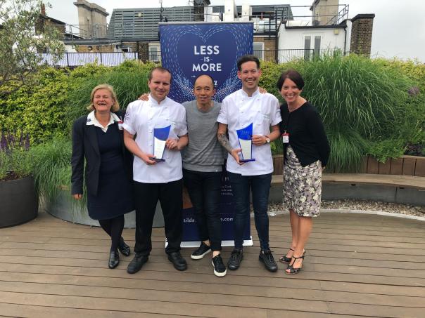 Lexington Catering winners with judges
