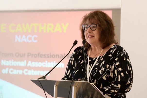 sue cawthray national association care catering chair
