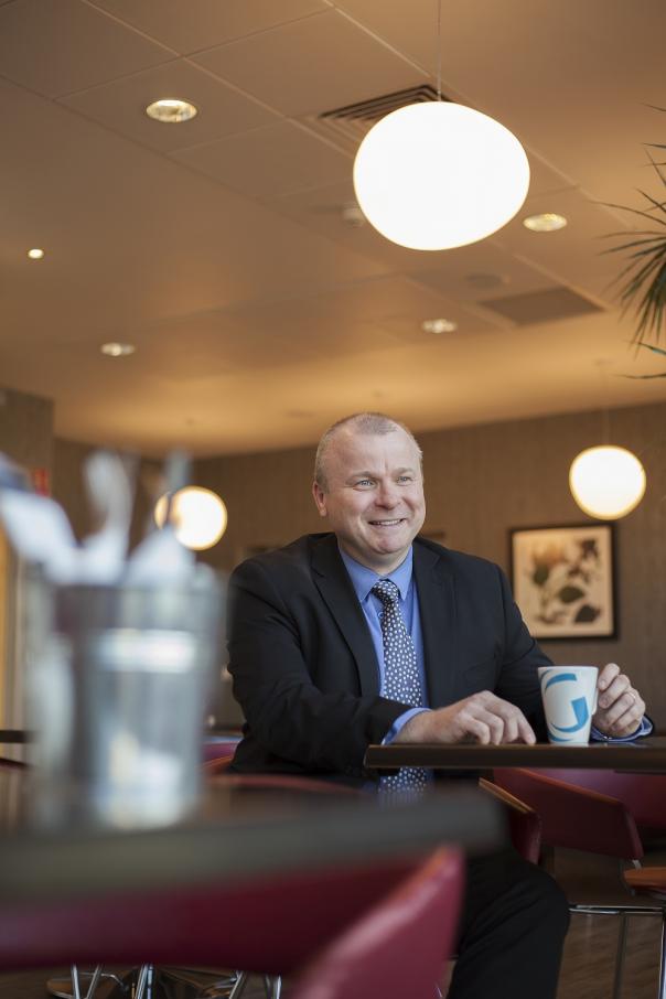 Director of business development at Gateshead College, Ivan Jepson