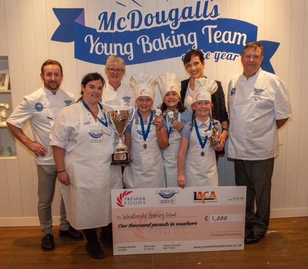 Woodlands Primary School won the McDougalls Young Baking Team of the Year Competition Liverpool school wins McDougalls Young Baking Team of the Year Competition