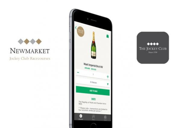 Fast-track drinks ordering app for Newmarket Racecourse Jockey Club Catering launches fast-track drinks ordering app at Newmarket Racecourse