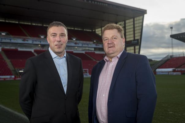 (L-R) Euan Stewart and Derek Coulter