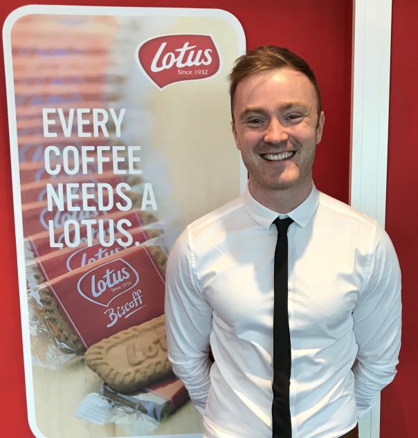 Max Kenyon, Lotus Bakeries key account manager