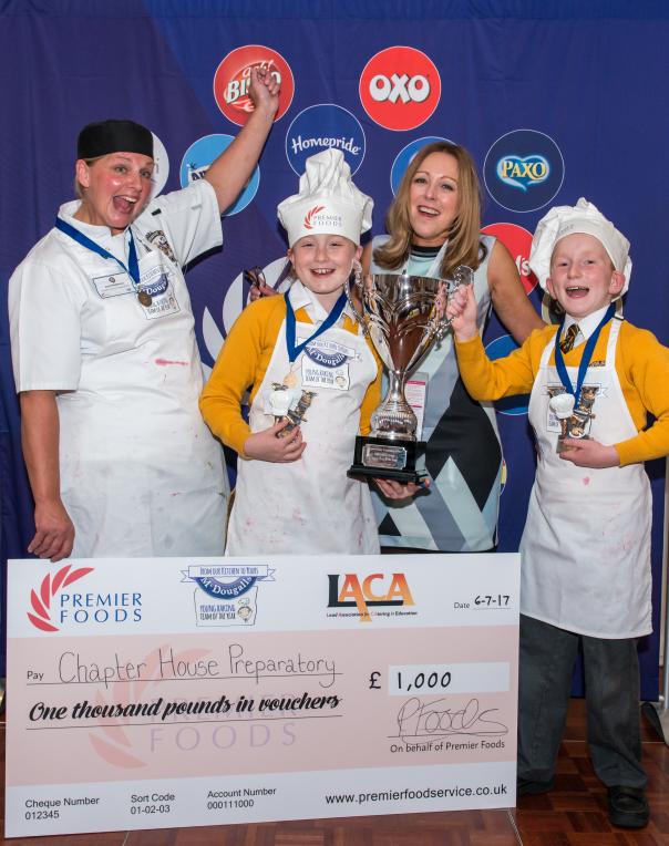 Chapter House Preparatory School impressed the judges with their use of local produce