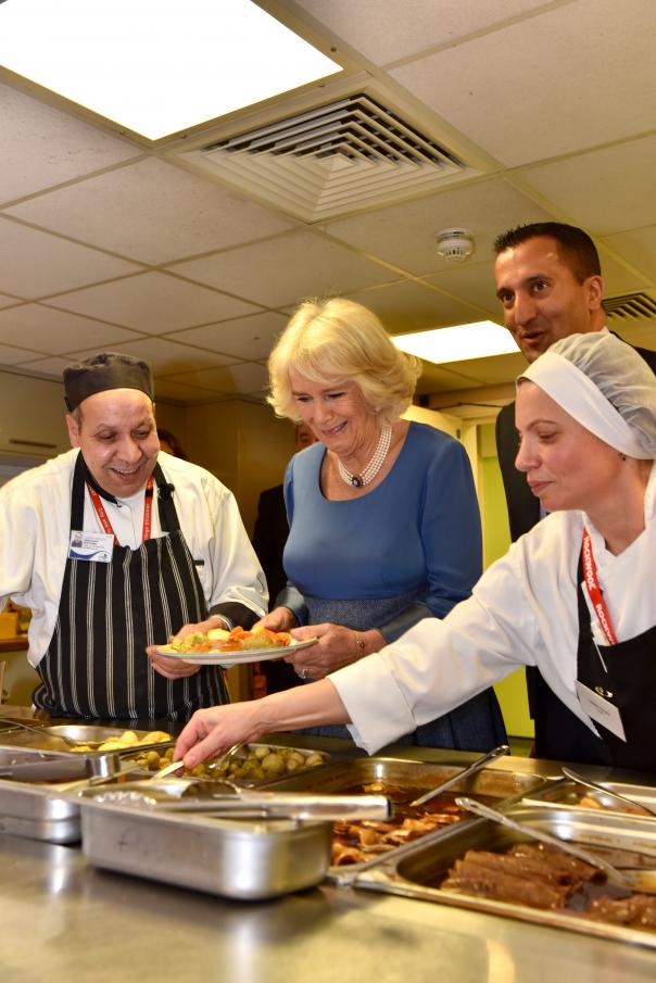 HRH The Duchess of Cornwall at Russie Lane Day Centre