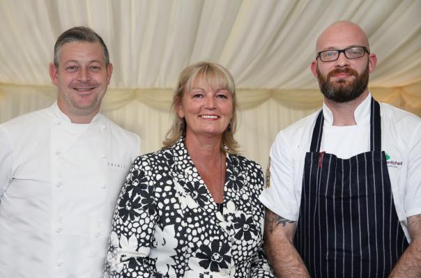 Adam Byatt, Wendy Bartlett & Pete Redman bartlett mitchell announces partnership with chef, Adam Byatt