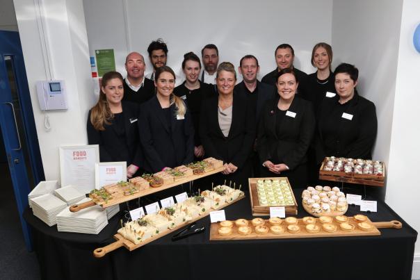The Centerplate catering team members Centerplate helps BITC celebrate Prince of Wales’ 30 year presidency