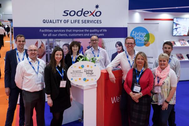 Sodexo makes Living Wage commitment