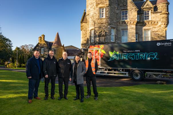 Brakes delivers food at University of St Andrews 