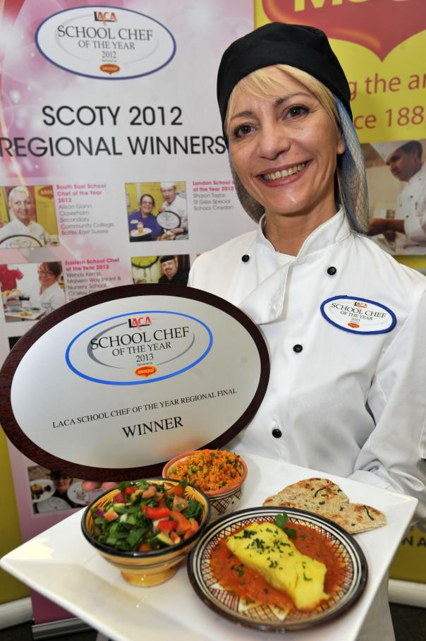 Britain's number one school chef in 2013 - Corinne Du Preez