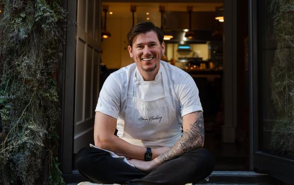 Michelin-star chef Adam Handling Michelin-star chef Adam Handling
