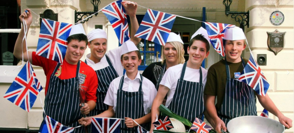 british food fortnight love